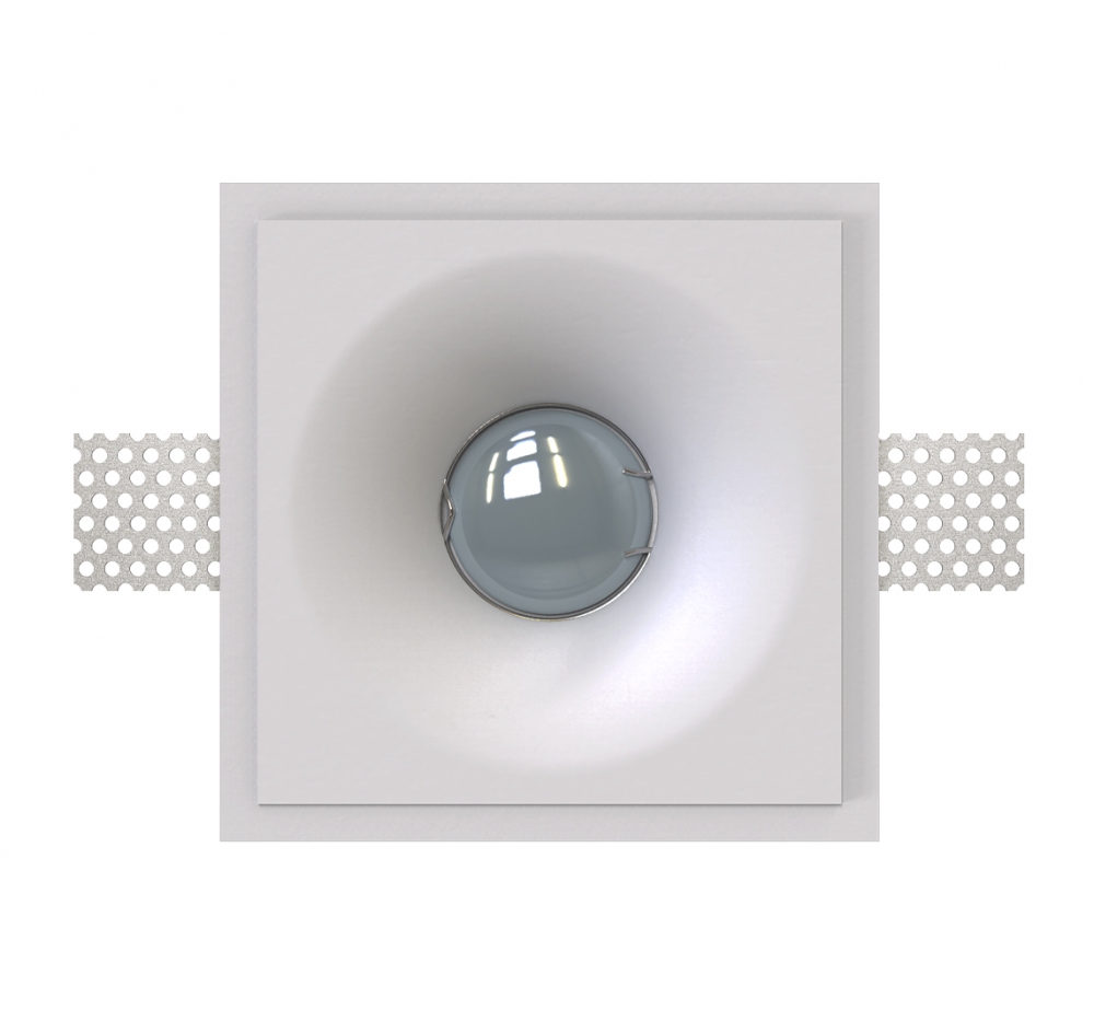 Гипсовый светильник для встраивания в потолок VS-001